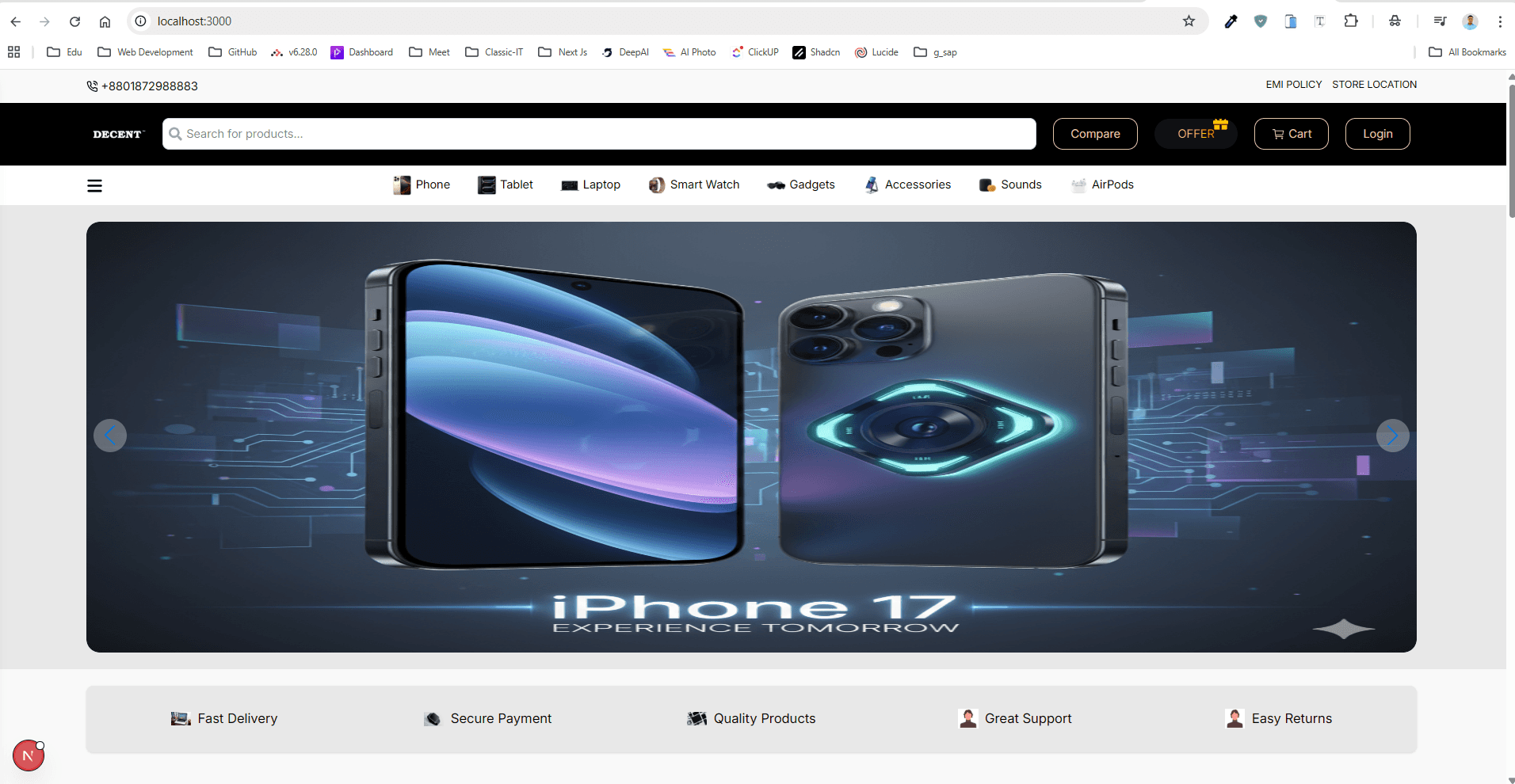 Decent – Mobile Shop